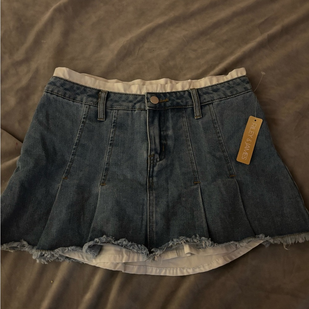 Riley and James women’s s denim skirt for sale